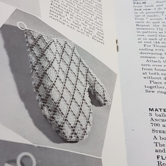 Vintage 1940s CANADIAN SPOOL COTTON COMPANY Ideas for Home Decoration Book 396 - Picture 13 of 16